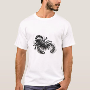 T-shirt scorpion noir