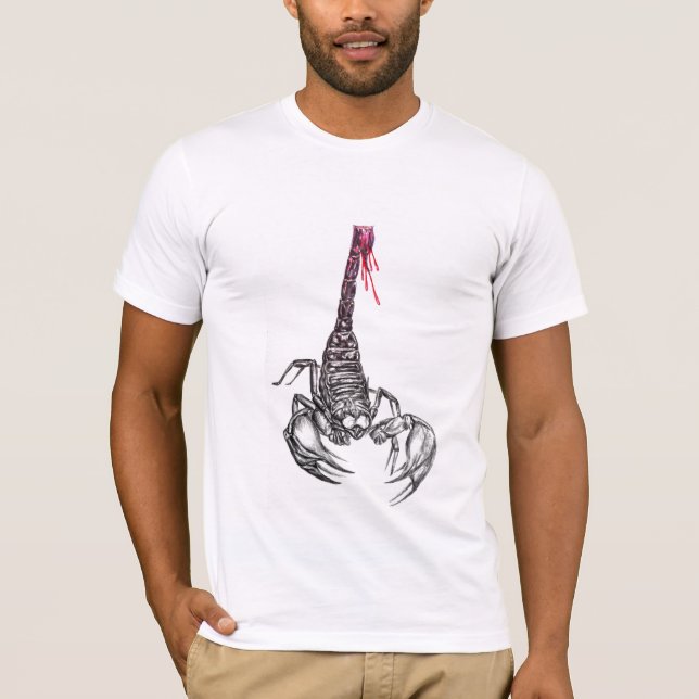 T-shirt Scorpion sanglant (Devant)