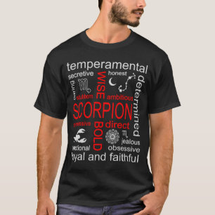 T-shirt Scorpion signe zodiaque