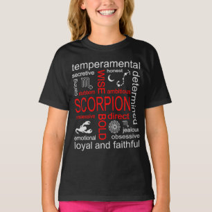 T-shirt Scorpion signe zodiaque