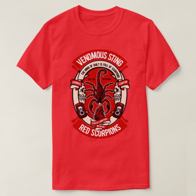 T-shirt Scorpion venimeux (Design devant)
