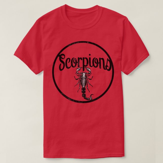 T-shirt Scorpions (Design devant)