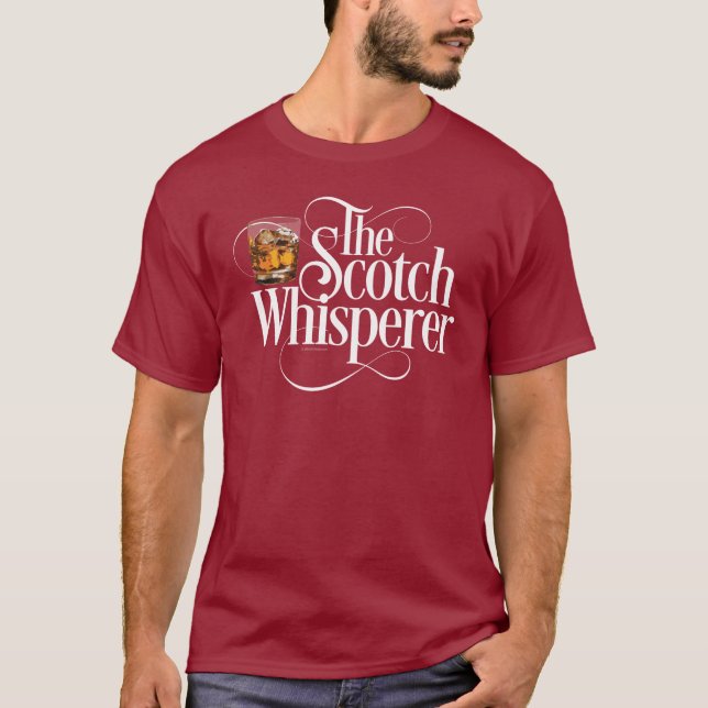 T-shirt Scotch Whisperer (Devant)