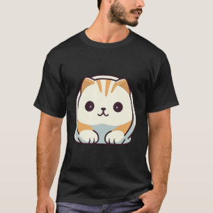 T-shirt Scotish Fold Chat Minimal Love Chats