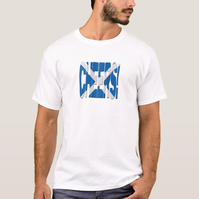 T-shirt Scots cheers (Devant)