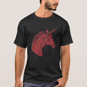 T-shirt Scotsman Scotland Unicorn Plaid Tartan Day Scottis