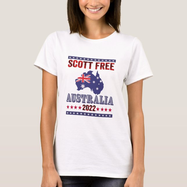 T-shirt Scott Free - Australie 2022 (Devant)