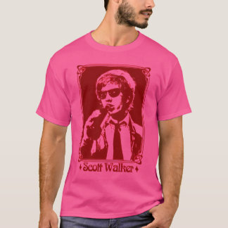 T-shirt Scott Walker Conception du ventilateur rétro