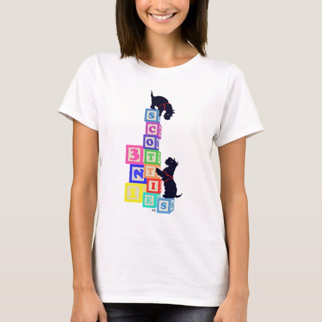 T-shirt Scottie Blocks (Devant)