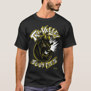 T-shirt Scotties de Tri Vallée - noir