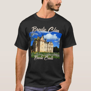 T-shirt Scottish Brodie Clan's Castle Family Pride