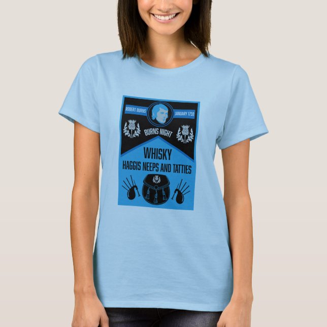 T-shirt Scottish Burns Night Super (Devant)