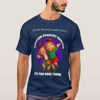 T-shirt Scottish Country Dancing - C'est le truc de bobine
