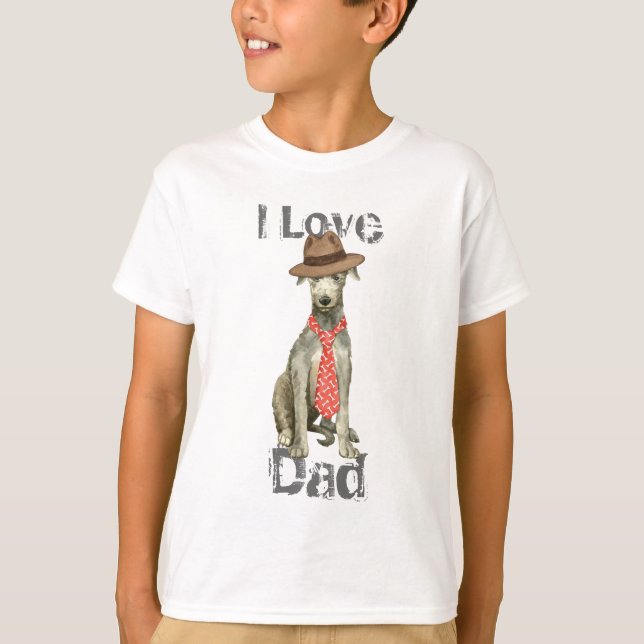 T-shirt Scottish Deerhound Papa (Devant)
