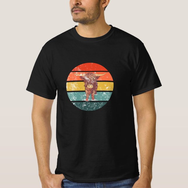 T-shirt Scottish Highland (Devant)