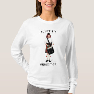 T-shirt Scottish Lassie - Drum Tenor