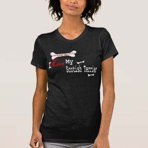 T-shirt Scottish Terrier (I Love) Vêtements