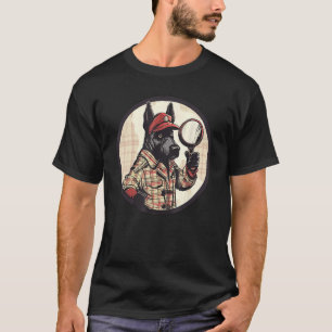 T-shirt Scottish Terrier Inspecteur Funny Chien Mystery