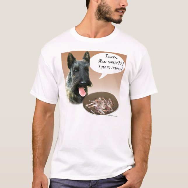 T-shirt Scottish Terrier Turquie (Devant)