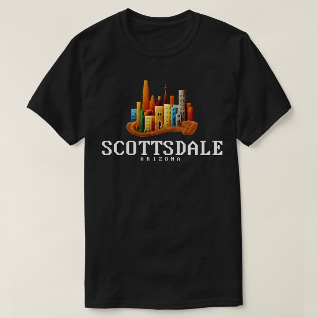 T-shirt Scottsdale Arizona (Design devant)