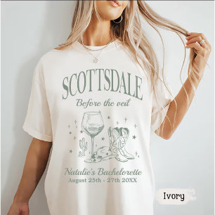 T-shirt Scottsdale Bache Party personnalisé avant le voile