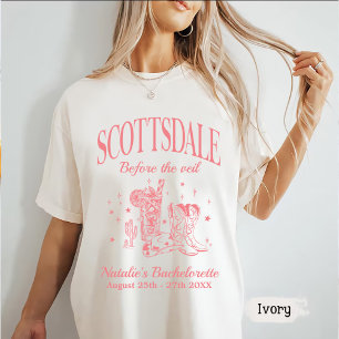 T-shirt Scottsdale Bache Party personnalisé avant le voile