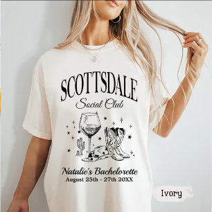 T-shirt Scottsdale Bachelorte Party Social Club