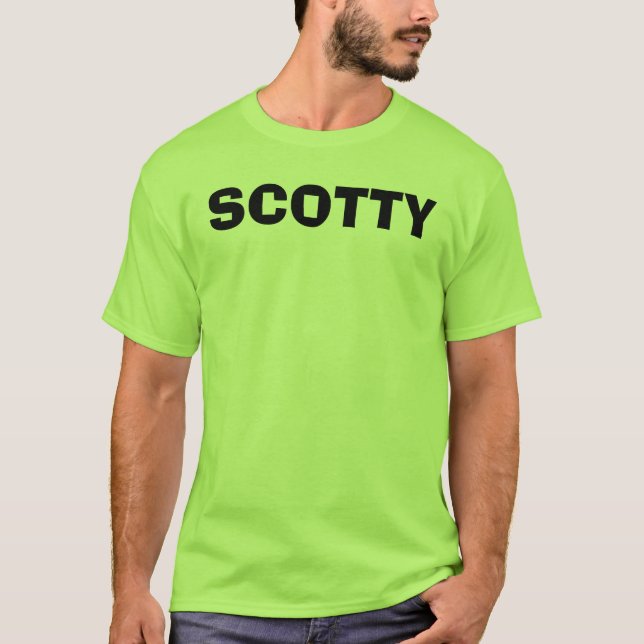 T-SHIRT SCOTTY (Devant)