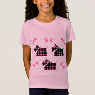 T-Shirt Scotty Terrier Chiens Cute Funny Terriers Race The
