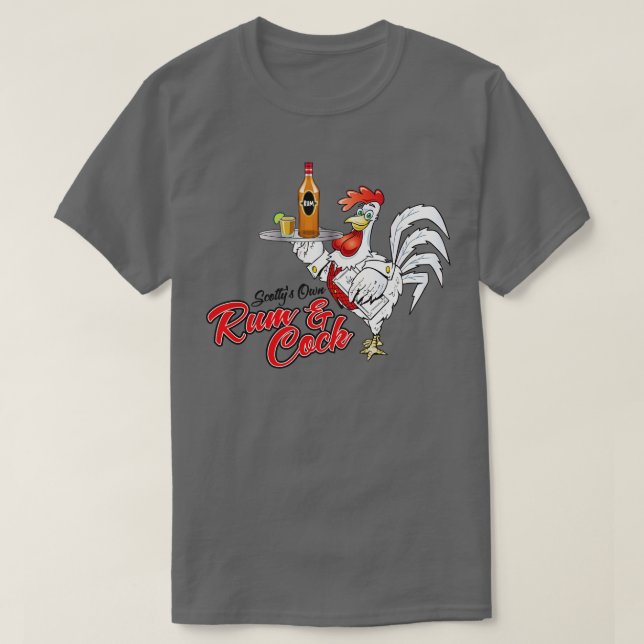T-shirt Scottys Prown Rum (Design devant)