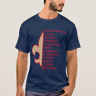 T-shirt Scout Law Scouting