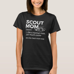 T-shirt Scoutisme Maman définition Meilleure maman jamais