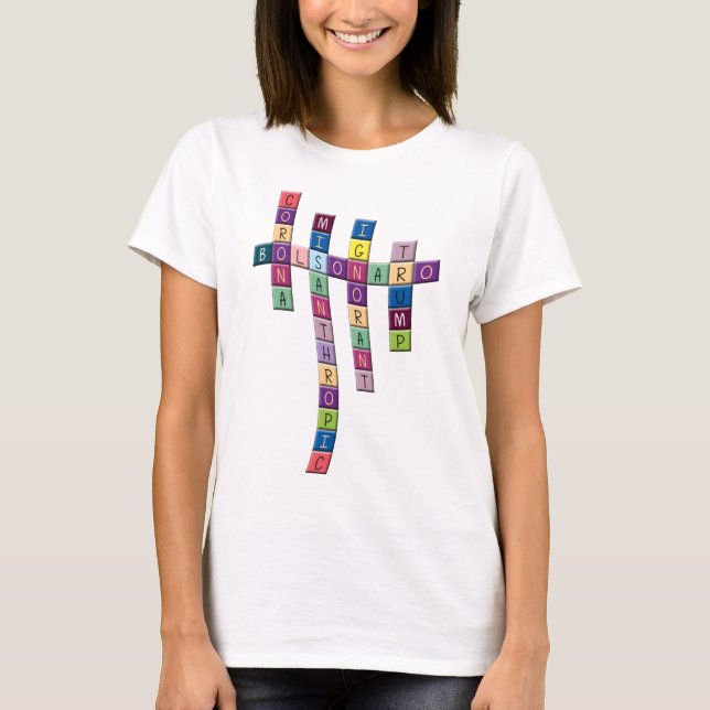 T-shirt Scrabble Corona (Devant)