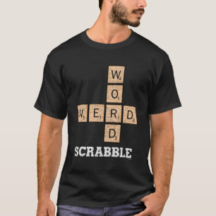 T-shirt Scrabble Scrabble Word Nerd