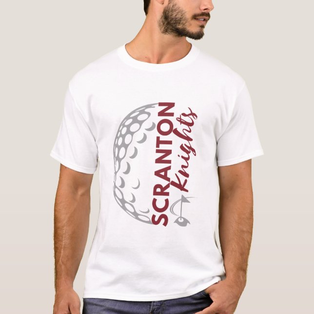 T-shirt Scranton Knights Golf - Men's Shirt (Devant)