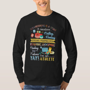 T-shirt Scrapbooking Est Un Sport Qui Implique De Batter R