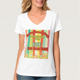 T-shirt Scrapbooking me rappelle que la vie est bonne