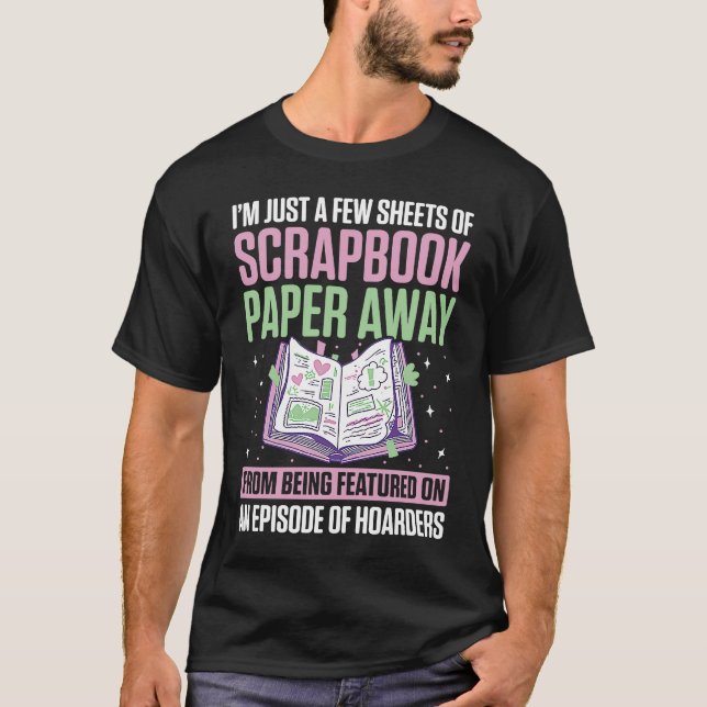 T-shirt Scrapbooking Pour Scrapbooker Love Scrapbooking Sc (Devant)
