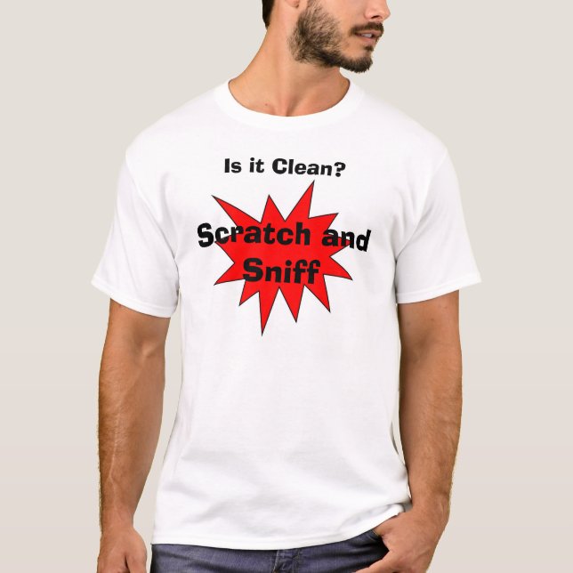 T-shirt Scratch et Sniff (Devant)