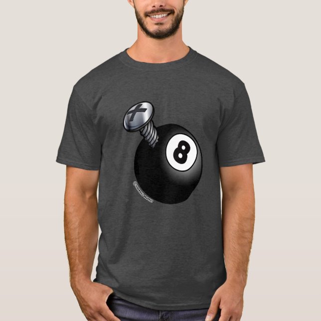 T-shirt Screwball 8 Ball Screwball Graphics (Devant)