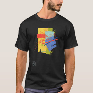 T-shirt Scribble d'art Abstrait Graphisme contemporain