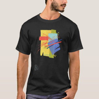 T-shirt Scribble d'art Abstrait Graphisme contemporain