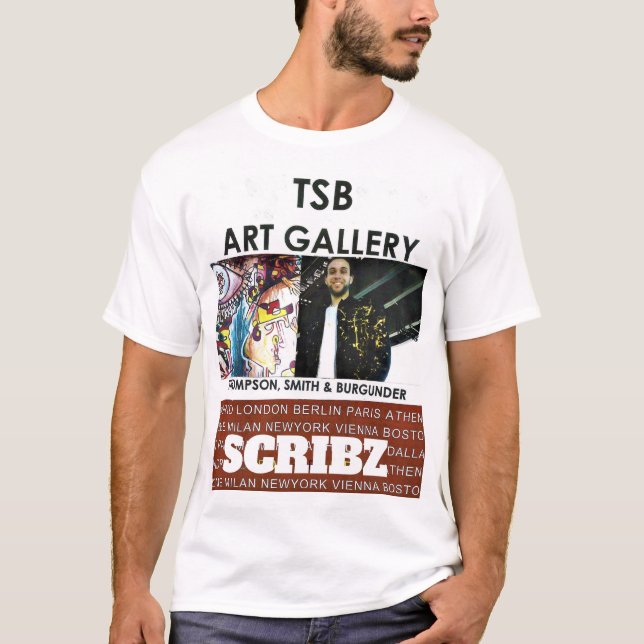 T-shirt SCRIBZ TSB ART (Devant)