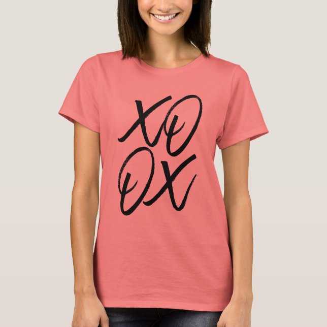 T-shirt Script brossé XO (Devant)