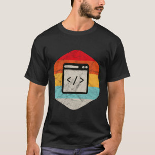 T-shirt Script Css Html Ordinateur Scientifique Geek Coder
