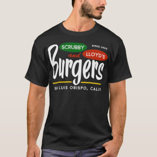 T-shirt Scrubby Lloyds Burgers San Luis Obispo Californie