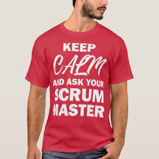 T-shirt Scrum Master Software Development Team Funny