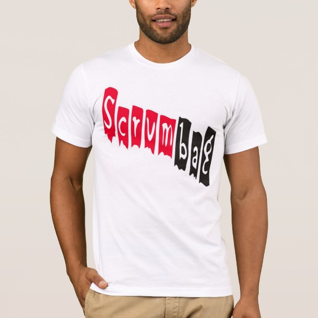 T-shirt Scrumbag (Devant)