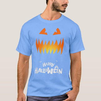 T-shirt scry Pumpkin Halloween Women Men Kids Boys Girls