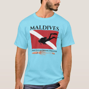 T-shirt Scuba des Maldives